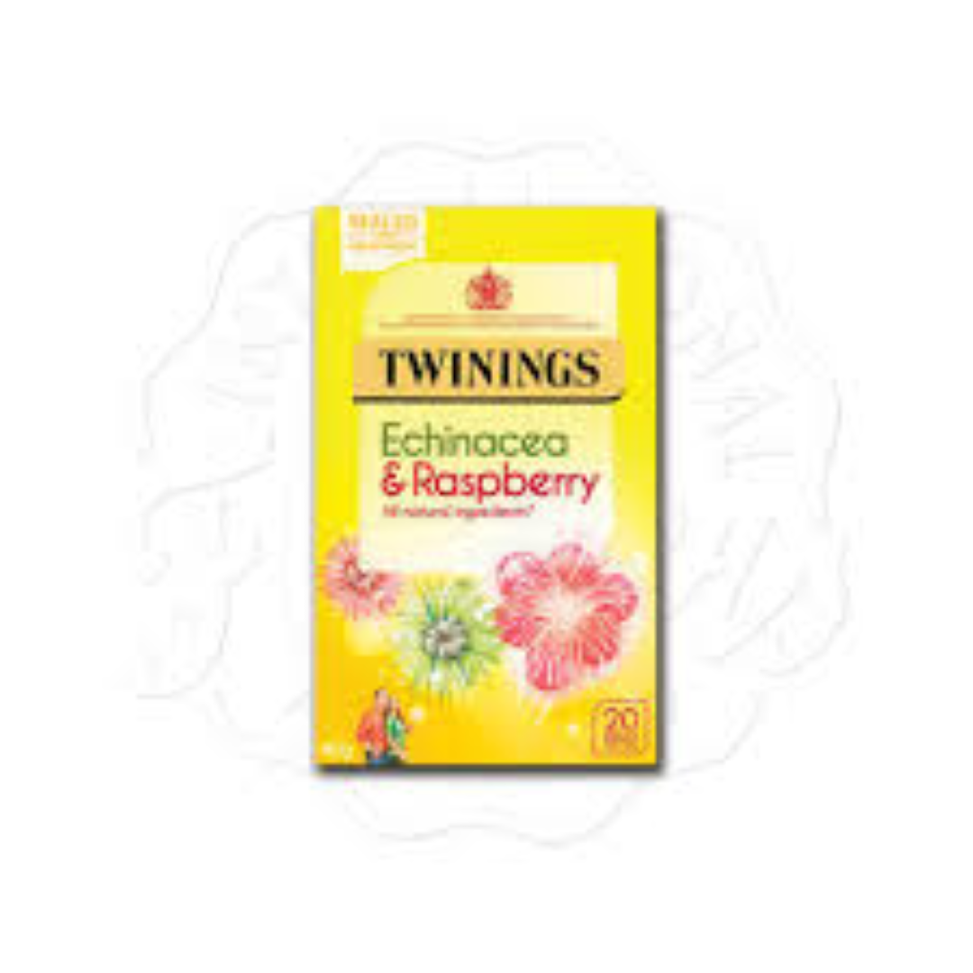 TWININGS ECHINACEA & RASPBERRY 20S